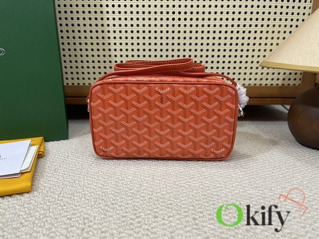 Okify Goyard Cap-Vert PM Bag Orange 23x14x8cm - 1