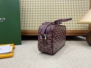 Okify Goyard Cap-Vert PM Bag Red Burgundy 23x14x8cm - 5
