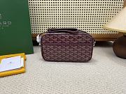 Okify Goyard Cap-Vert PM Bag Red Burgundy 23x14x8cm - 1