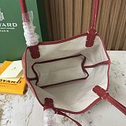 Okify Goyard Anjou Mini Bag Red 20x20x10cm - 4