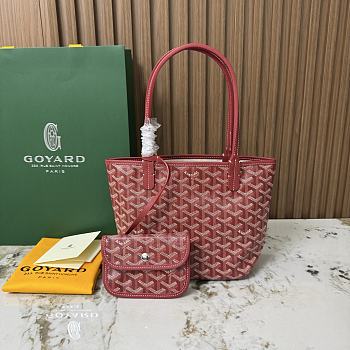 Okify Goyard Anjou Mini Bag Red 20x20x10cm