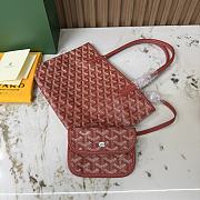 Okify Goyard Anjou Mini Bag Red 20x20x10cm - 6