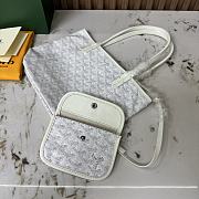 Okify Goyard Anjou Mini Bag White 20x20x10cm - 3