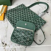 Okify Goyard Anjou Mini Bag Green 20x20x10cm - 4
