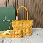Okify Goyard Anjou Mini Bag Yellow 20x20x10cm - 1