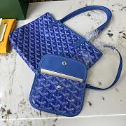Okify Goyard Anjou Mini Bag Blue 20x20x10cm - 2