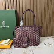 Okify Goyard Anjou Mini Bag Red Burgundy 20x20x10cm - 1
