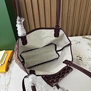 Okify Goyard Anjou Mini Bag Red Burgundy 20x20x10cm - 5