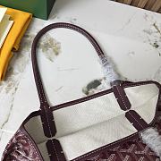 Okify Goyard Anjou Mini Bag Red Burgundy 20x20x10cm - 3