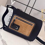 Okify Loewe Flex Loop Bucket Bag Black 39x15.5x39cm - 5