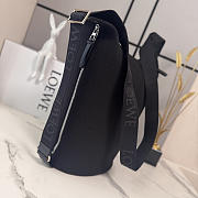 Okify Loewe Flex Loop Bucket Bag Black 39x15.5x39cm - 6
