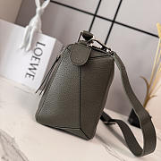 Okify Loewe Puzzle Bag Gray 32.5x14.5x23.5cm - 6