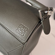 Okify Loewe Puzzle Bag Gray 32.5x14.5x23.5cm - 2