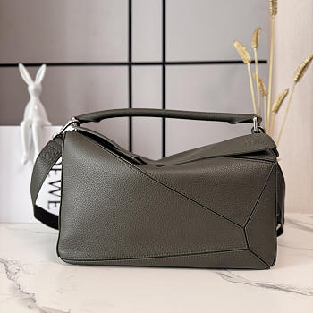 Okify Loewe Puzzle Bag Gray 32.5x14.5x23.5cm