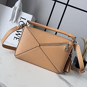 Okify Loewe Featherlight Puzzle Bag Sand Beige 24x16.5x10.5cm - 4