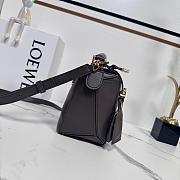 Okify Loewe Featherlight Puzzle Bag Dark Brown 24x16.5x10.5cm - 6