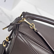 Okify Loewe Featherlight Puzzle Bag Dark Brown 24x16.5x10.5cm - 2