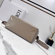 Okify Loewe Featherlight Puzzle Bag Gray Beige 24x16.5x10.5cm - 3