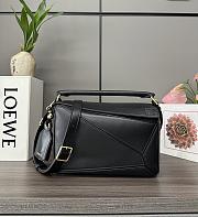 Okify Loewe Featherlight Puzzle Bag Black 24x16.5x10.5cm - 1