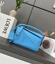 Okify Loewe Featherlight Puzzle Bag Blue 24x16.5x10.5cm - 5