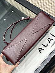 Okify Alaia Le Teckel Bag Dark Red 33x11x10cm  - 2