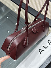 Okify Alaia Le Teckel Bag Dark Red 33x11x10cm  - 6