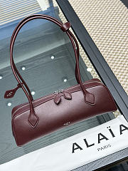 Okify Alaia Le Teckel Bag Dark Red 33x11x10cm  - 1