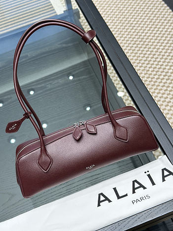 Okify Alaia Le Teckel Bag Dark Red 33x11x10cm 