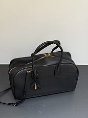 Okify YSL Sac De Jour Boston Bag Black Grained Leather 41x25x20cm - 6