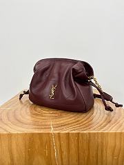 Okify YSL Jamie 4.3 Bag Red Burgundy Lambskin 26x18x11cm - 3