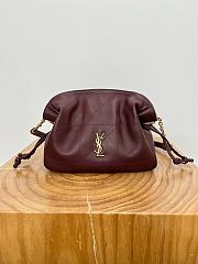 Okify YSL Jamie 4.3 Bag Red Burgundy Lambskin 26x18x11cm - 1