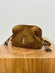 Okify YSL Jamie 4.3 Bag Brown Suede 26x18x11cm - 2