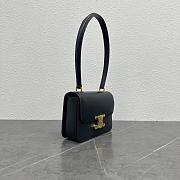 Okify Celine Teen Garance Bag Dark Blue Calfskin 18.5x13.5x7cm  - 2