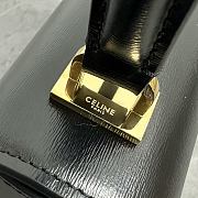 Okify Celine Teen Garance Bag Black Calfskin 18.5x13.5x7cm  - 6