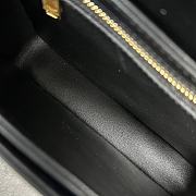 Okify Celine Teen Garance Bag Black Calfskin 18.5x13.5x7cm  - 3