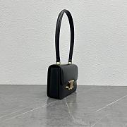 Okify Celine Teen Garance Bag Black Calfskin 18.5x13.5x7cm  - 2