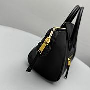 Okify Celine New Luggage Bag Black Lambskin 37x20x12cm - 6
