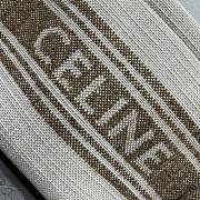Okify Celine Cabas Thai Canvas Tote Bag 26x19x13cm 27714 - 3