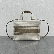 Okify Celine Cabas Thai Canvas Tote Bag 26x19x13cm 27714 - 2