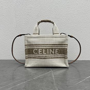 Okify Celine Cabas Thai Canvas Tote Bag 26x19x13cm 27714