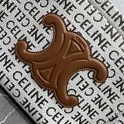 Okify Celine Cabas Thai Canvas Tote Bag 26x19x13cm 27716 - 5