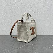 Okify Celine Cabas Thai Canvas Tote Bag 26x19x13cm 27717 - 3