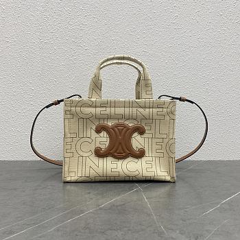 Okify Celine Cabas Thai Canvas Tote Bag 26x19x13cm 27718