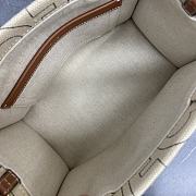 Okify Celine Cabas Thai Canvas Tote Bag 26x19x13cm 27718 - 6