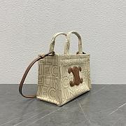 Okify Celine Cabas Thai Canvas Tote Bag 26x19x13cm 27718 - 2