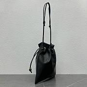 Okify Celine Crystal Pouch Bag Black Lambskin 31x28cm - 4