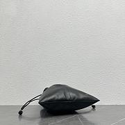 Okify Celine Crystal Pouch Bag Black Lambskin 31x28cm - 3