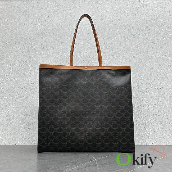 Okify Celine Flat Shopper Large Bag 45x42x0.5cm - 1