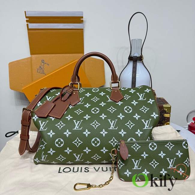 Okify Louis Vuitton Speedy P9 40 Bag M15244  40x26x23cm - 1