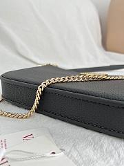 Okify Valentino Vlogo Signature Bag In Gray Calfskin 21.5x13x3cm - 6